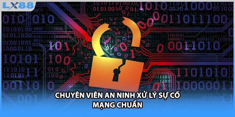 Chuyên viên an ninh xử lý sự cố mạng chuẩn