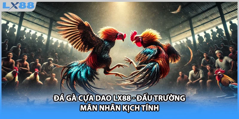 Đá Gà Cựa Dao LX88 - Đấu Trường Mãn Nhãn Kịch Tính